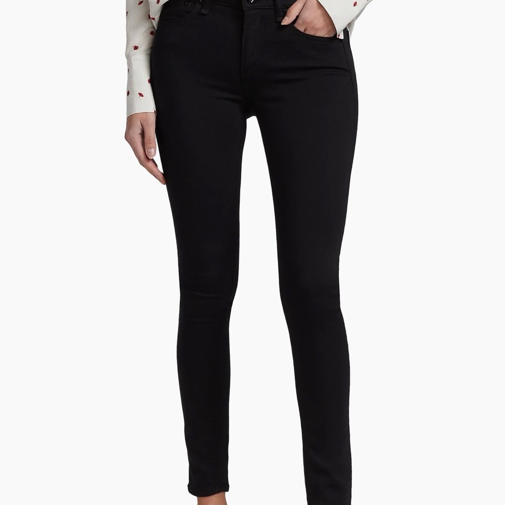 Rag & Bone Cat Mid-Rise Skinny Jeans